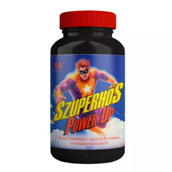 Superhero Power Up kúraszerű potencianövelő kapszula